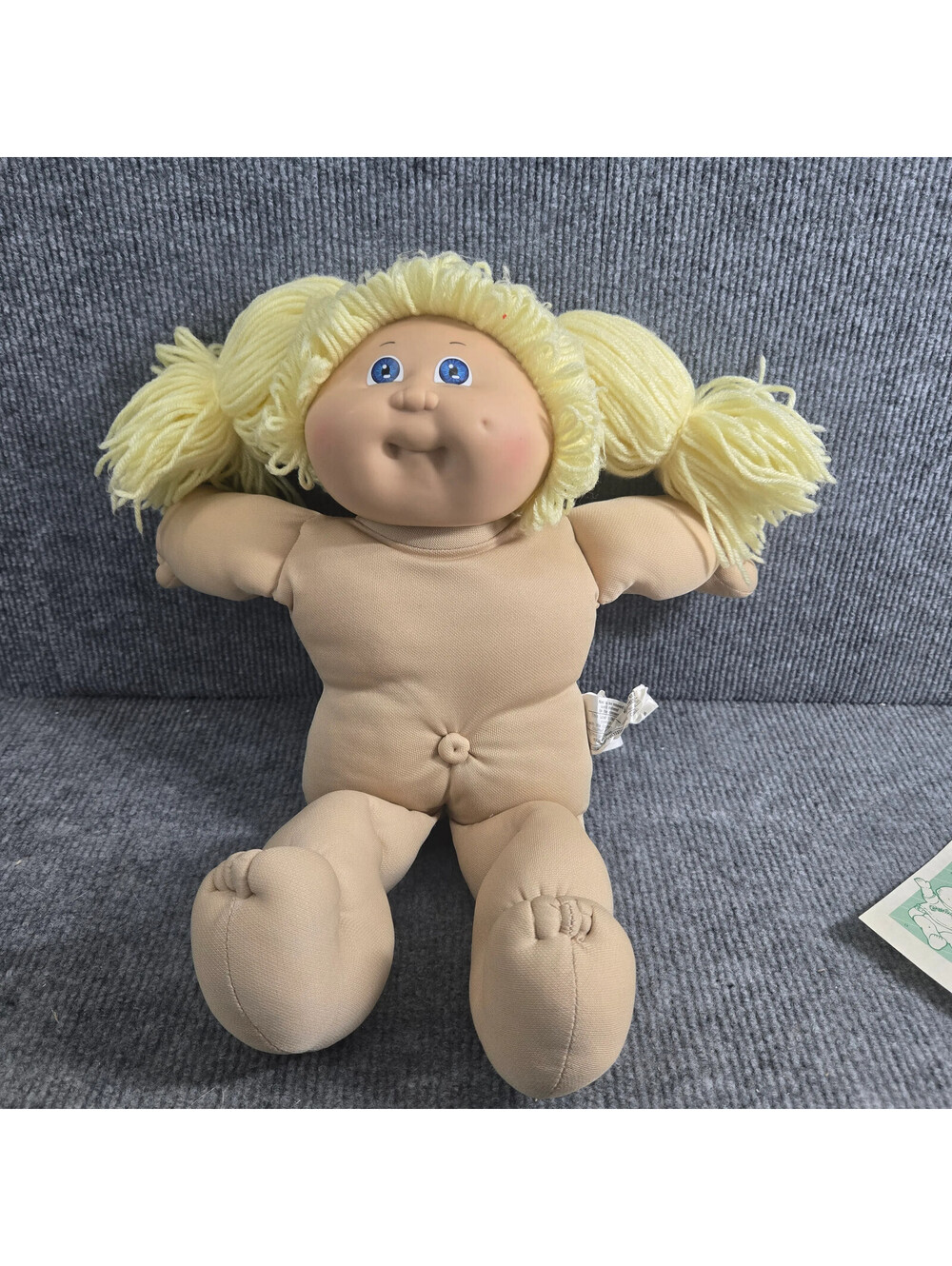Cabbage Patch Kids 1982 Blonde Doll World Travel Dutch Holland w Papers